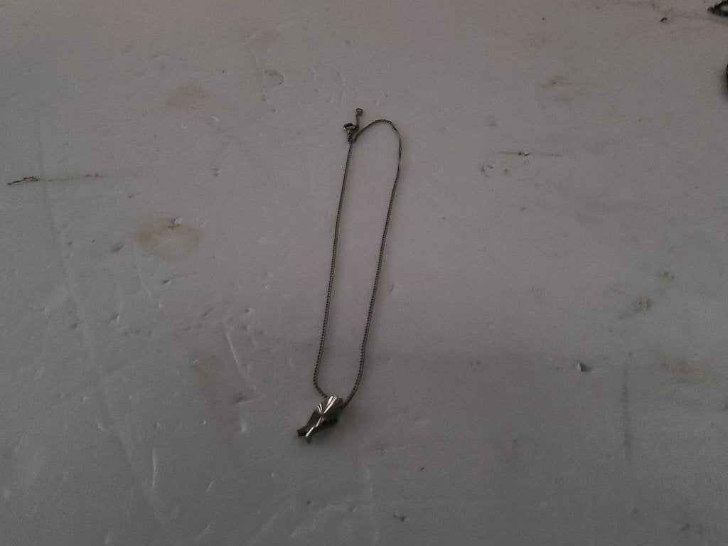 ketting met hanger, Ophalen of Verzenden, Zo goed als nieuw, Met hanger