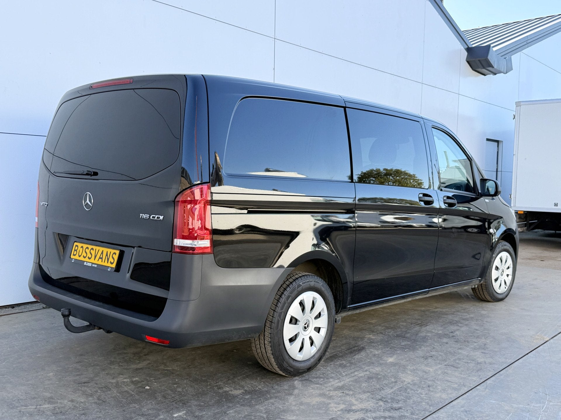 Mercedes-Benz Vito 116 1.9 CDI DC Dubbele Cabine Mixto Autom, Autos, Achat, 4 portes, 2500 kg, Noir