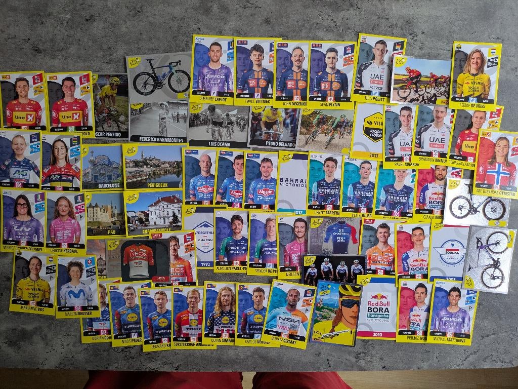 PANINI STICKERS TOUR DE FRANCE 2026 62X NIEUWE REEKS, Ophalen of Verzenden, Nieuw