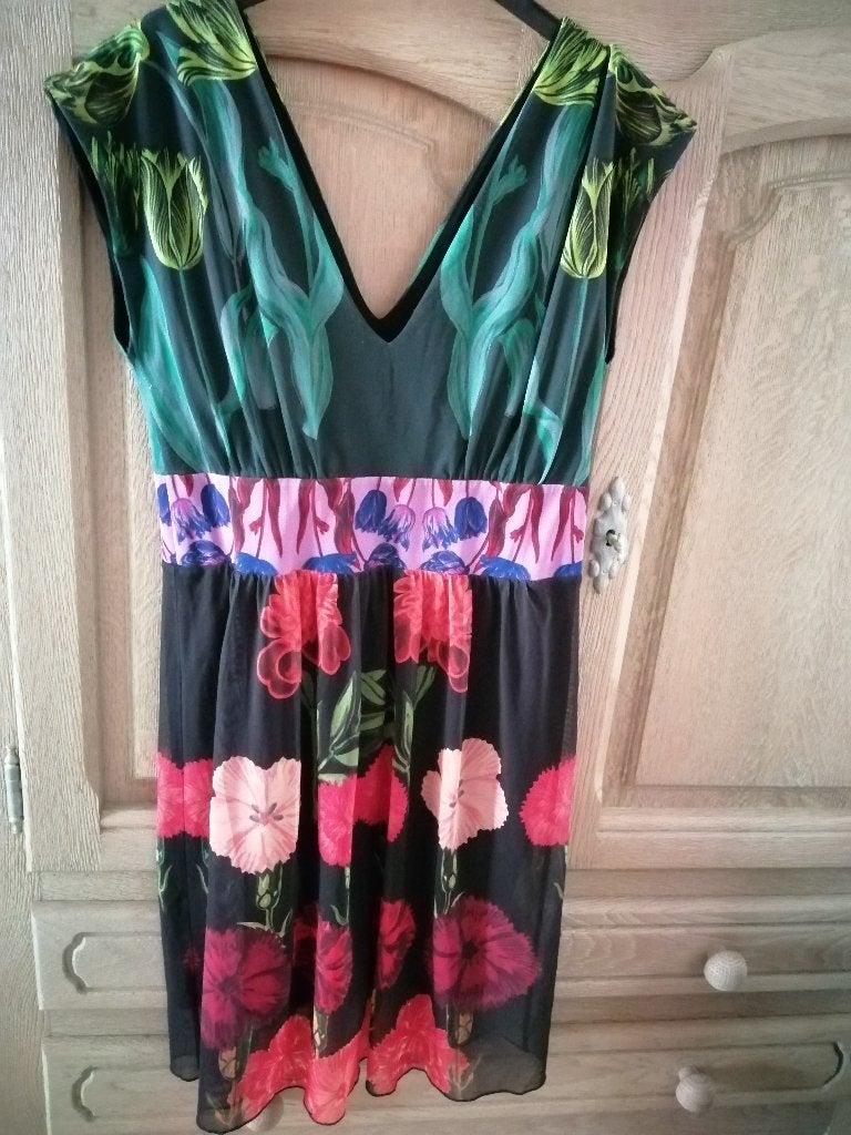 DESIGUAL KLEED MAAT XL, Kleding | Dames, Overige kleuren, Maat 46/48 (XL) of groter, Ophalen of Verzenden, Zo goed als nieuw