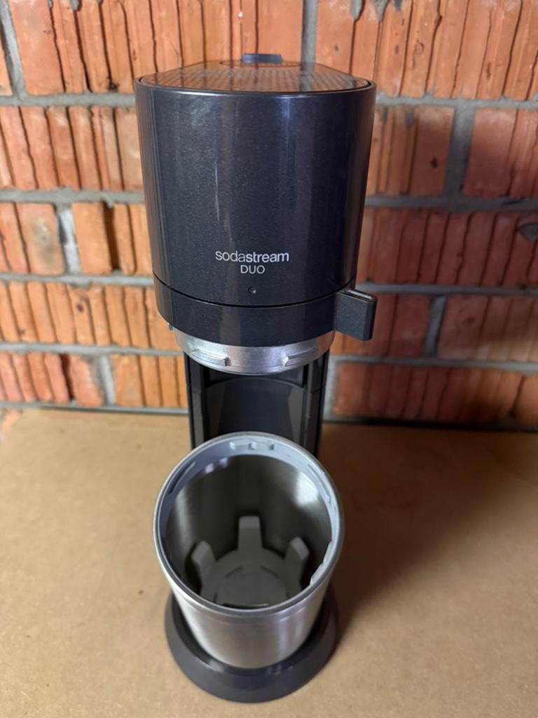 Sodastream duo black bruiswater machine. (Zonder flessen), Enlèvement, Comme neuf