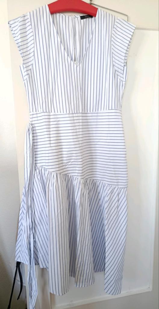 ROBE TAILLE EUR 40 BLANC BLEU CIEL, Vêtements | Femmes, C&A, Enlèvement, Taille 38/40 (M), Bleu