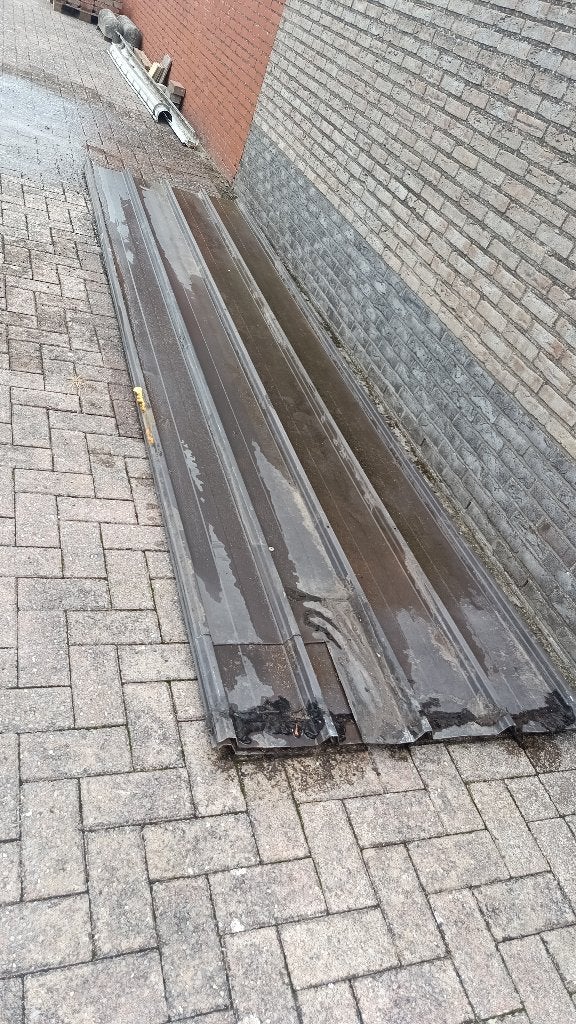 Dakplaten golfplaten 4.15m lang, Doe-het-zelf en Bouw, Ophalen, Gebruikt, Overige kleuren, 15 m² of meer