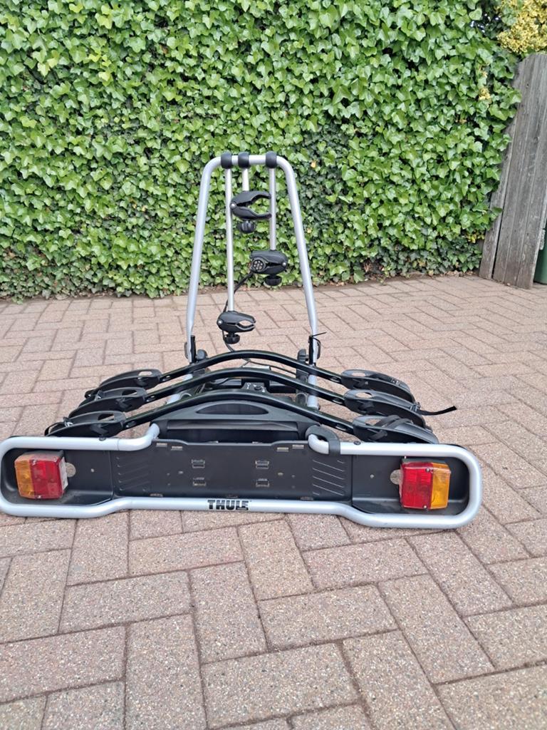 Thule euroway 943 , geschikt voor 3 gewone fietsen. Max 45kg, Auto diversen, Fietsendragers, Ophalen, 3 fietsen of meer, Trekhaakdrager
