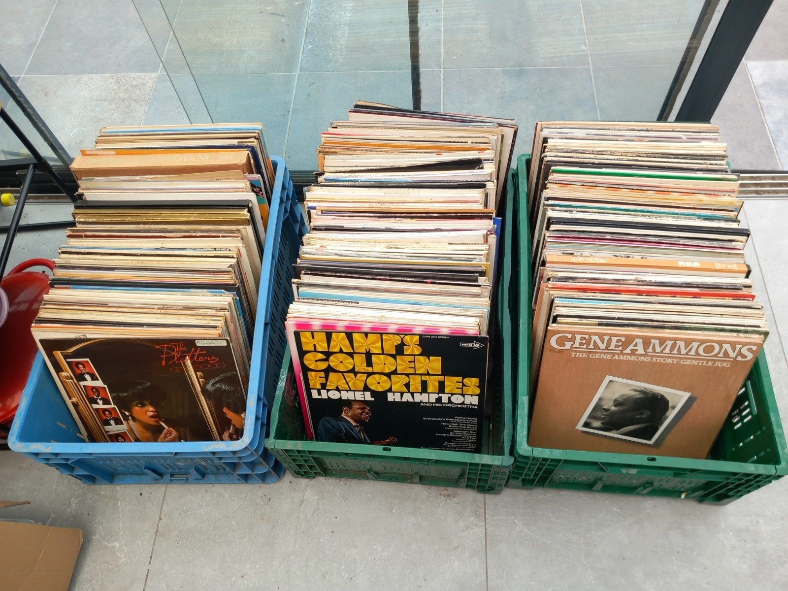 +-350 lp's, Ophalen, LP