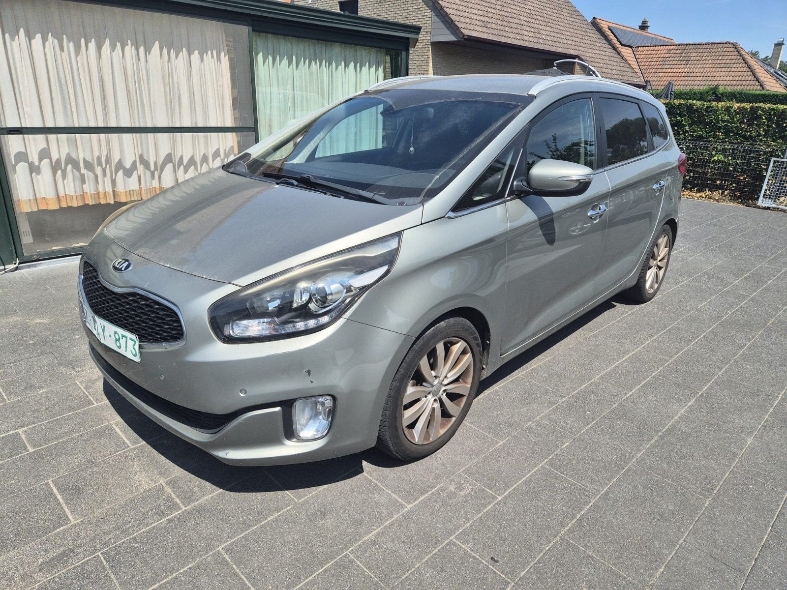 kia Carens 1.7CDTi - Automaat, Autos, Argent ou Gris, Achat, Entreprise, 7 places