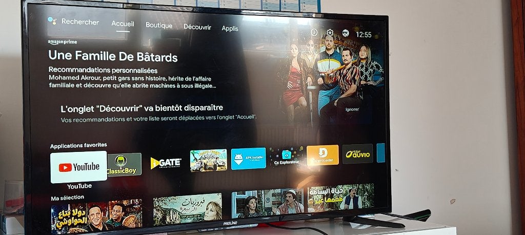 télé proline led 39 pouces, Autres marques, LED, 50 Hz, HD Ready (720p)