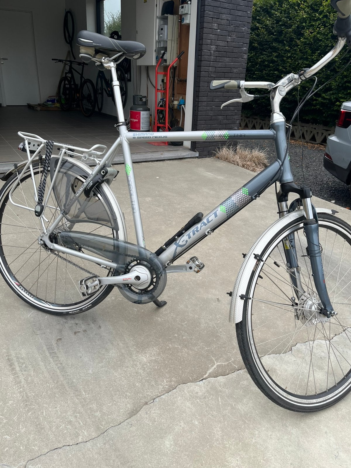 Herenfiets voor grote mensen X-tract, Enlèvement, Utilisé, Moins de 10 vitesses, Autres marques