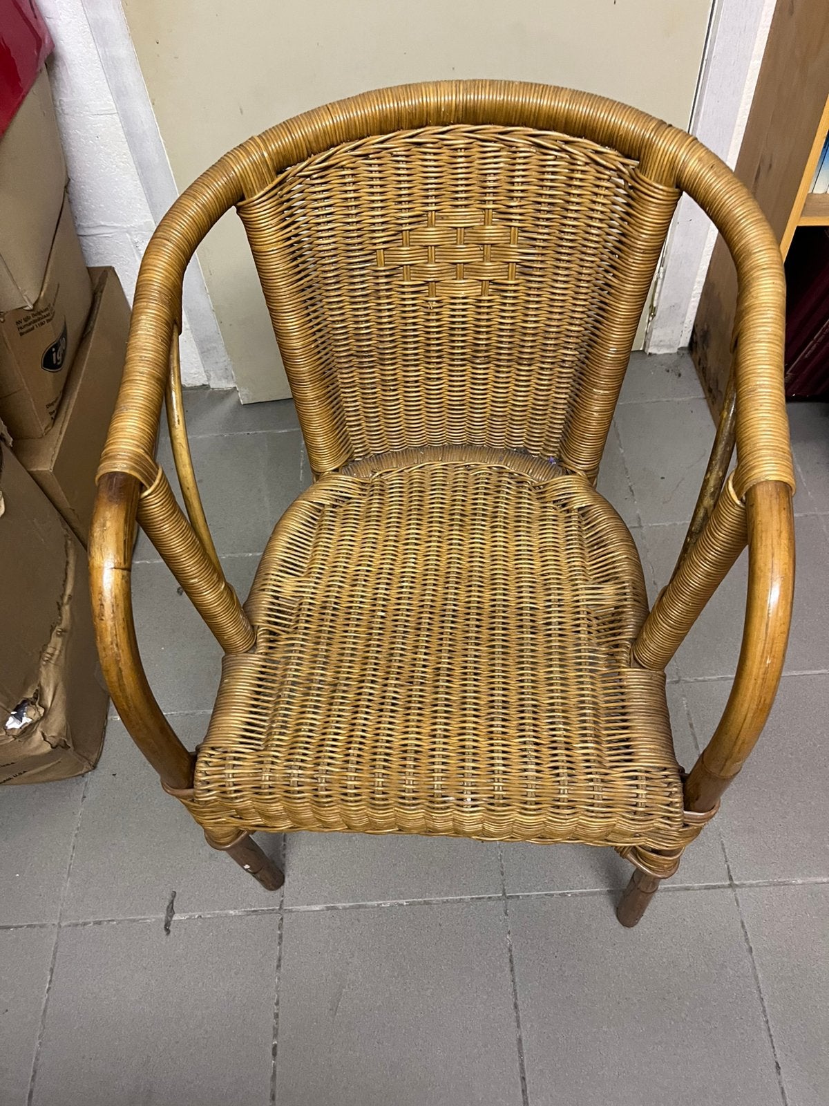 Rotan stoel 2 beschikbaar, Antiek en Kunst, Ophalen