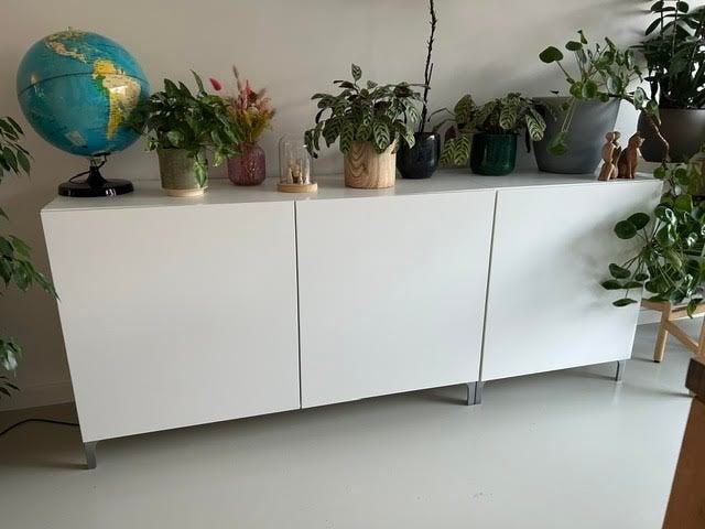 Dressoir Ikea, Ophalen, 150 tot 200 cm, Modern, 25 tot 50 cm
