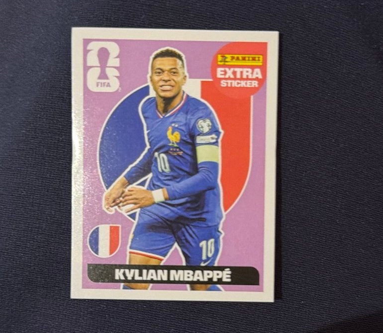 Panini wk 2026 extra cart mbappe, Ophalen of Verzenden, Nieuw, Overige typen
