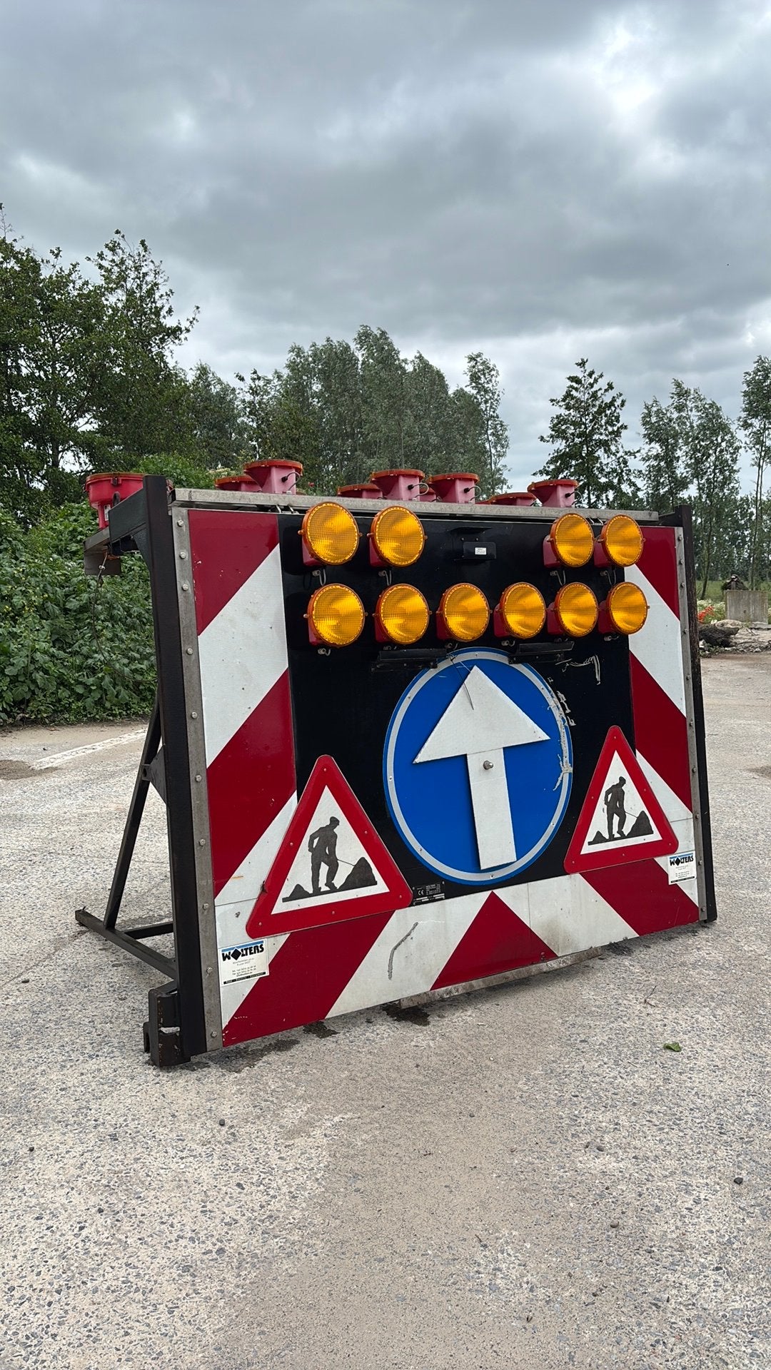 Signalisatie paneel, Doe-het-zelf en Bouw, Ophalen, Gebruikt