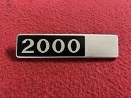 Lancia Beta ”2000” embleem, -, Utilisé, -, Lancia
