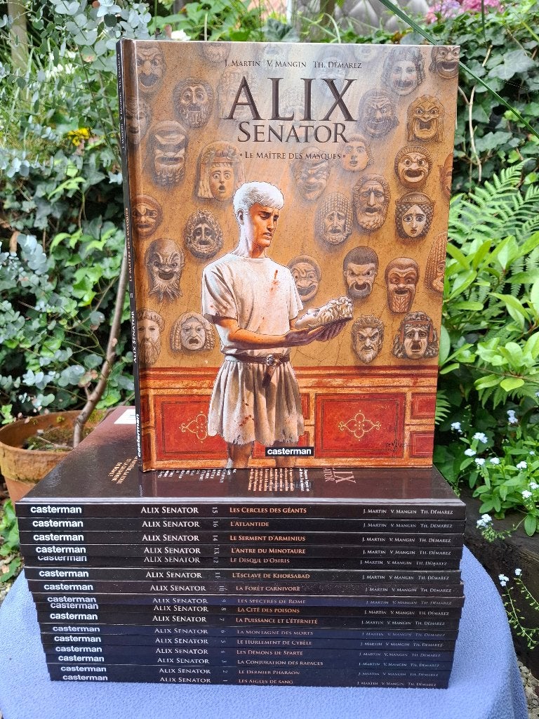 ALIX SENATOR TOMES 1 à 17 SERIE COMPLETE TTBE TOUS EO!, Livres, Série complète ou Série, Enlèvement ou Envoi, Comme neuf