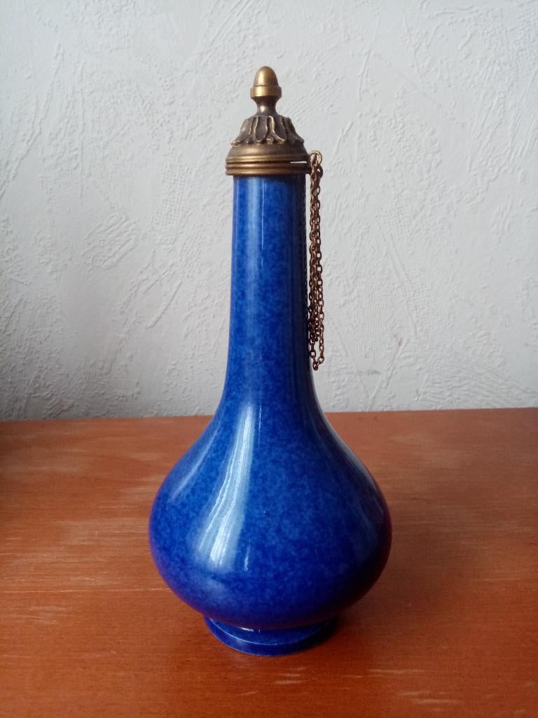 Vase/Flacon porcelaine de Paris Louis Damon 1920s/18.50, Enlèvement ou Envoi