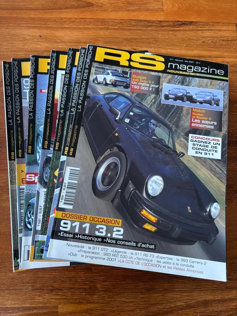 Mélange de magazines RS, Livres, Autos | Brochures & Magazines, Enlèvement, Comme neuf, Porsche