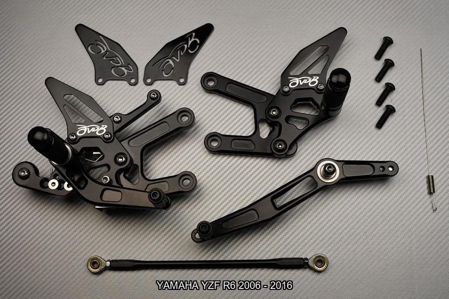 Platine Commandes Reculées YAMAHA YZF R6 2006 2008 2010 2016, Motos, Accessoires | Autre, Neuf, Enlèvement ou Envoi