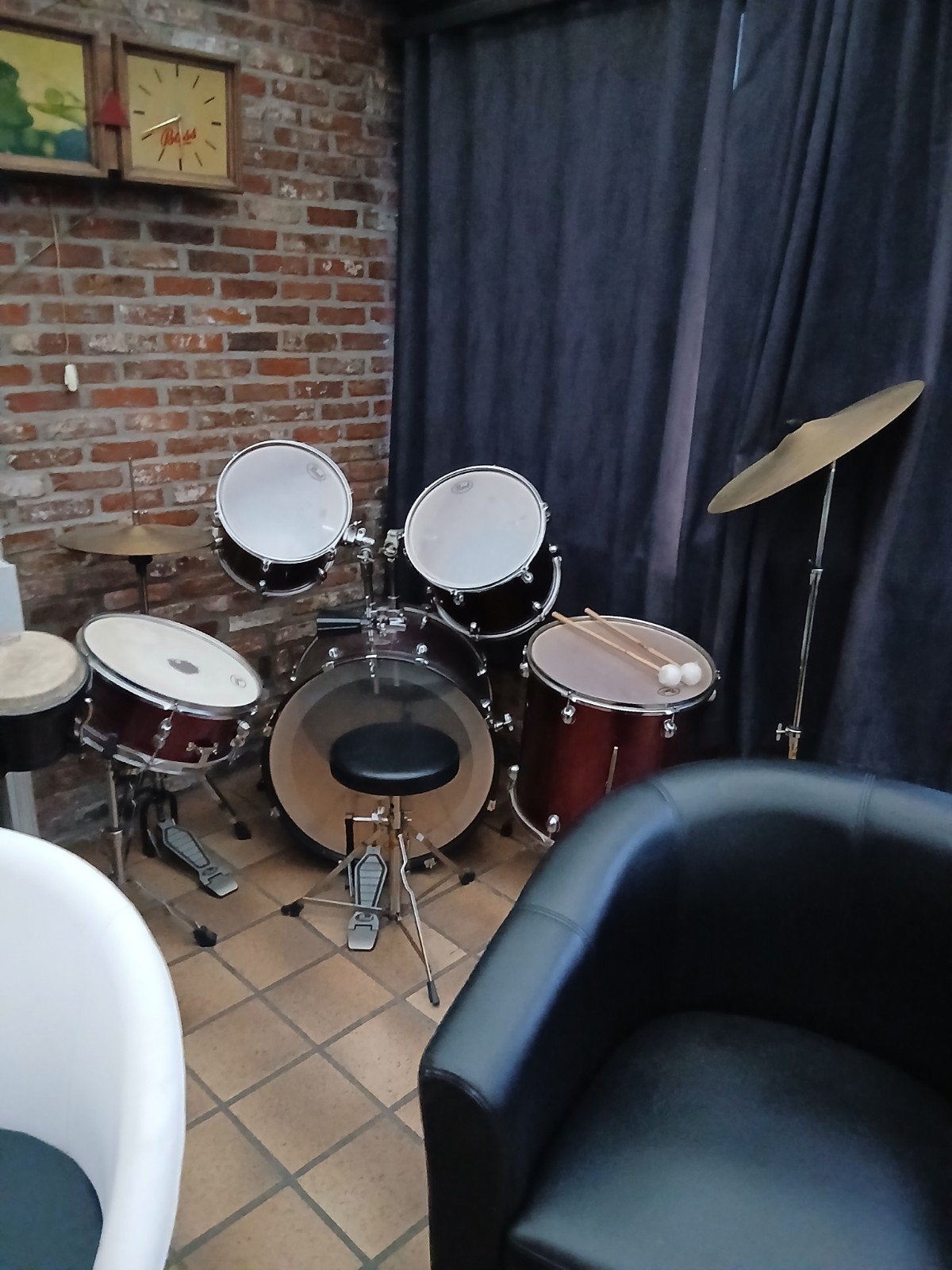 drumstel, Muziek en Instrumenten, Ophalen, Pearl