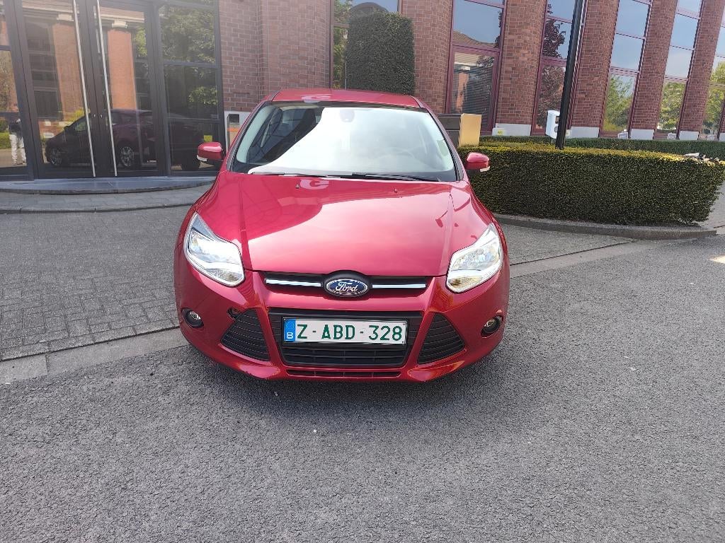 2013 Ford focus/Airco/GPS/1.0 Essence/ feuille rose, Autos, Euro 5, Achat, 998 cm³, Entreprise