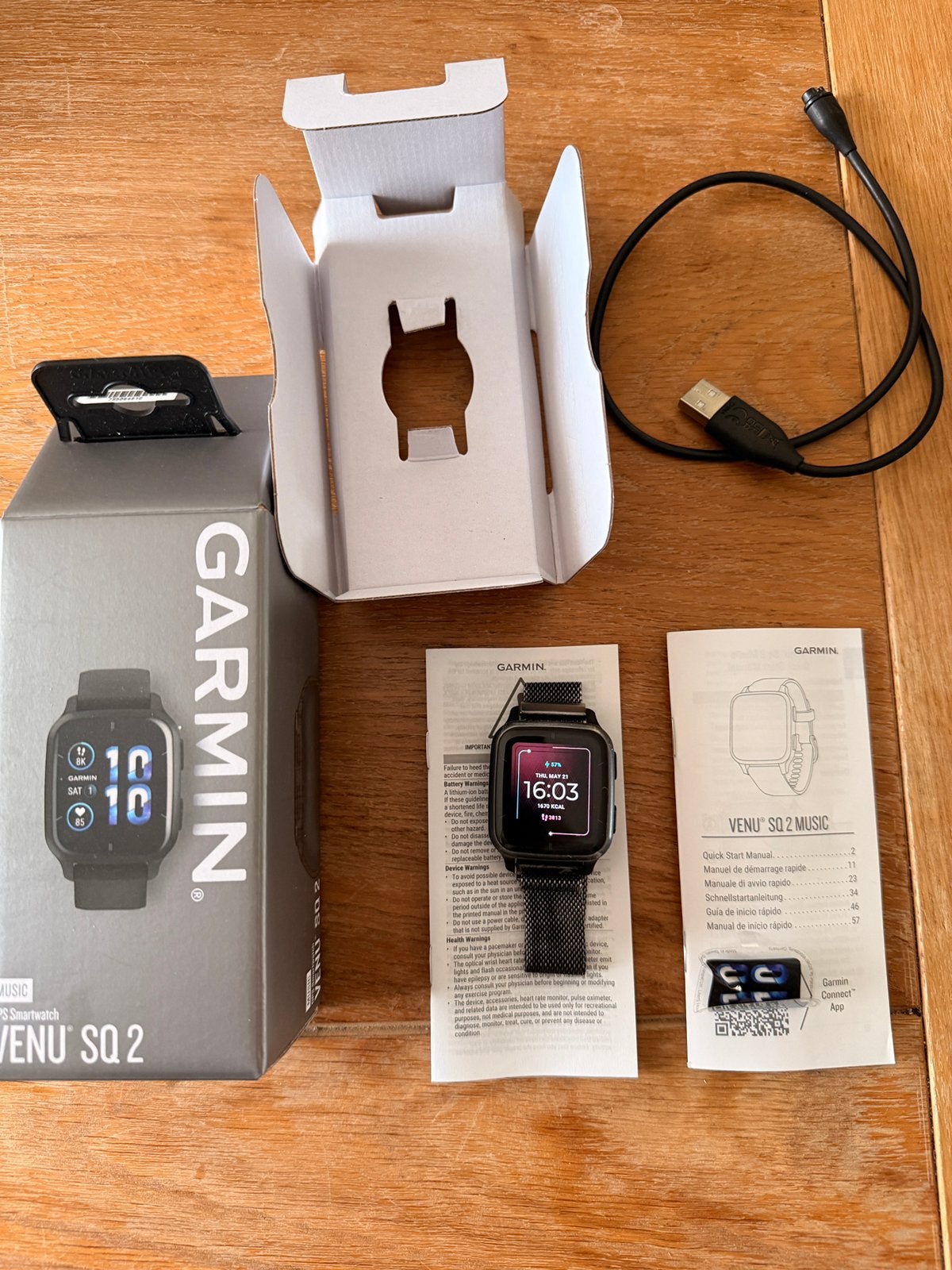 Garmin Venu 2sq music, Ophalen, Zo goed als nieuw