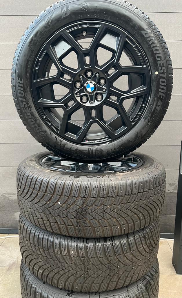 Jantes hiver BMW style 880M X1 - X2  U11 - U10  225-55-18, Autos : Pièces & Accessoires, Pneus & Jantes, Pneus et Jantes, Pneus hiver