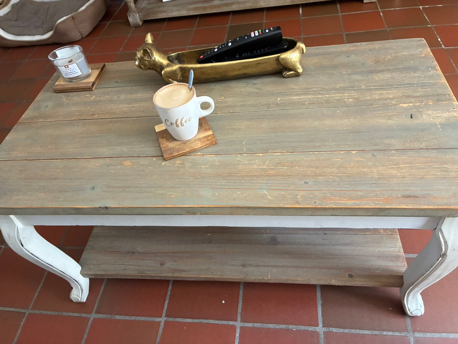 Mooie landelijke salontafel MOET WEG ‼️🚨, Huis en Inrichting, Ophalen, Zo goed als nieuw