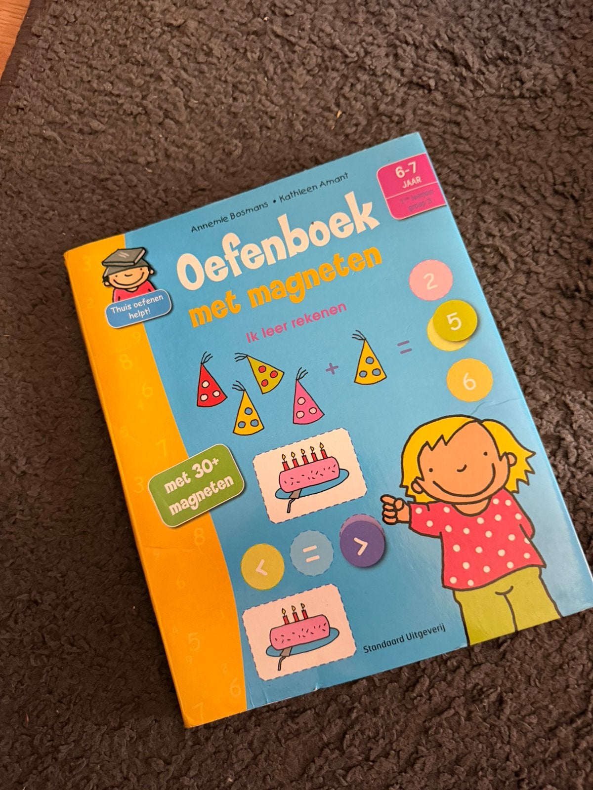 Oefen boekje 5/6 jaar magnetisch meer dan 40 oefeningen, Kinderen en Baby's, Speelgoed | Educatief en Creatief, Ophalen of Verzenden