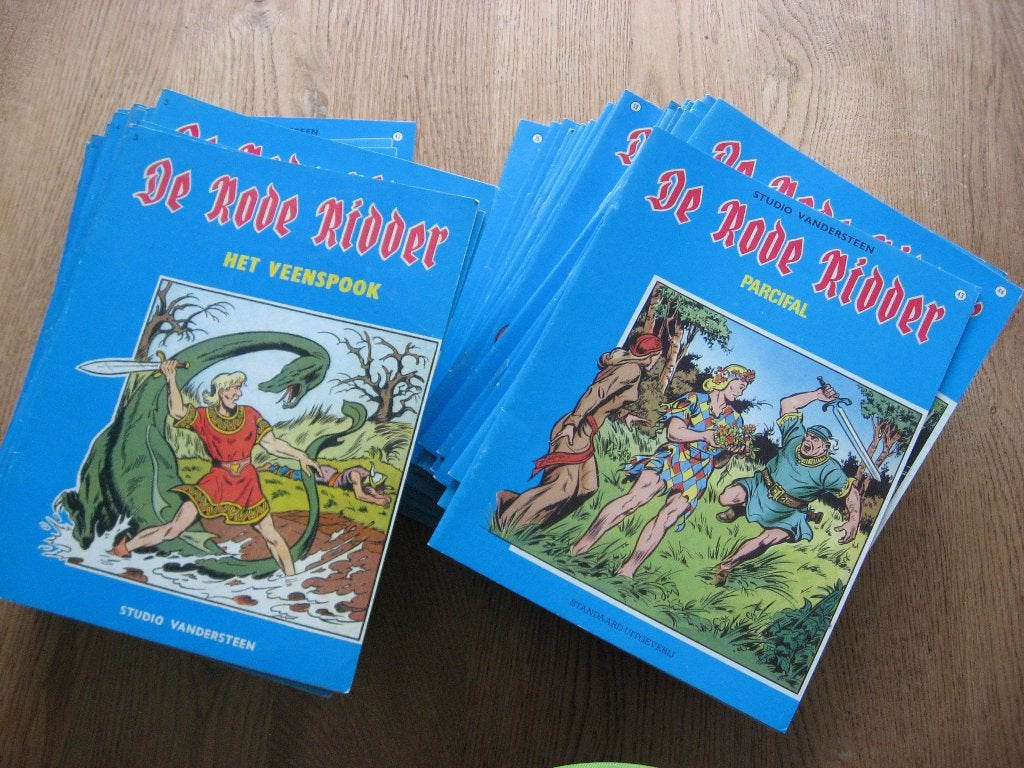 Stripverhalen De Rodde Ridder Nrs 3 tot 75 Lot 5, Diversen, Ophalen, Zo goed als nieuw
