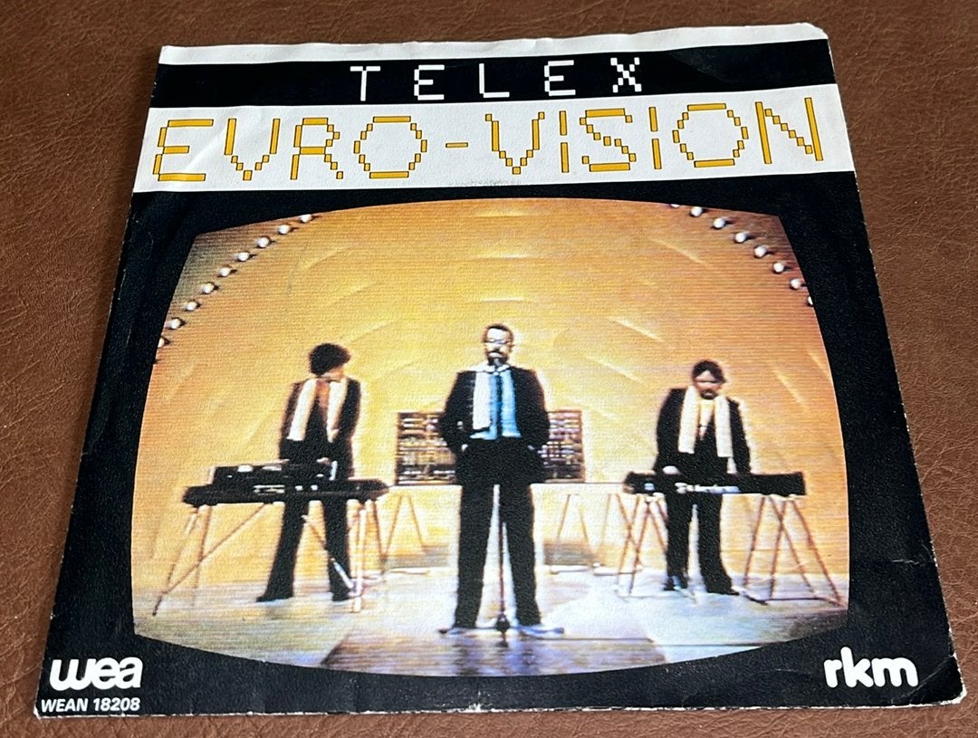 Telex ‎– Euro-Vision - 7” vinyl single - NL, Cd's en Dvd's, Vinyl Singles, Ophalen of Verzenden, Gebruikt