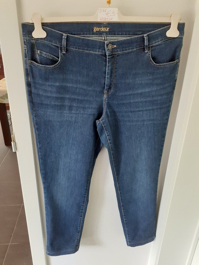 GARDEUR Damesjeans Maat: (D) 46 Prijs: € 3, Vêtements | Femmes, Enlèvement ou Envoi, Pantalon ou Jeans, Porté, Bleu