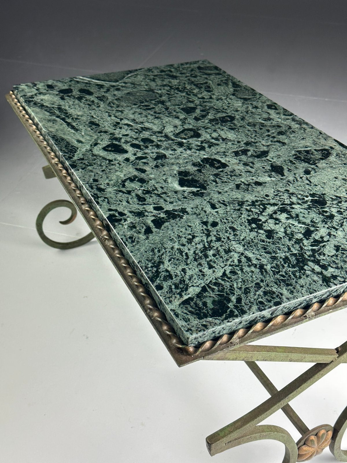Vintage console / salontafel Verde Alpi, Antiek en Kunst, Antiek | Meubels | Tafels, Ophalen
