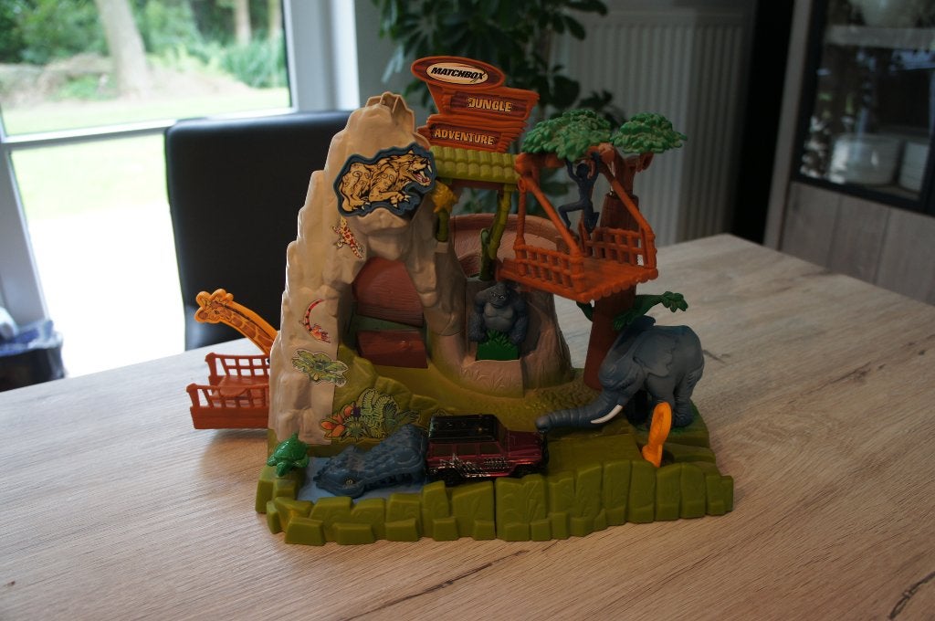 Matchbox Jungle parcours met geluid, Ophalen of Verzenden