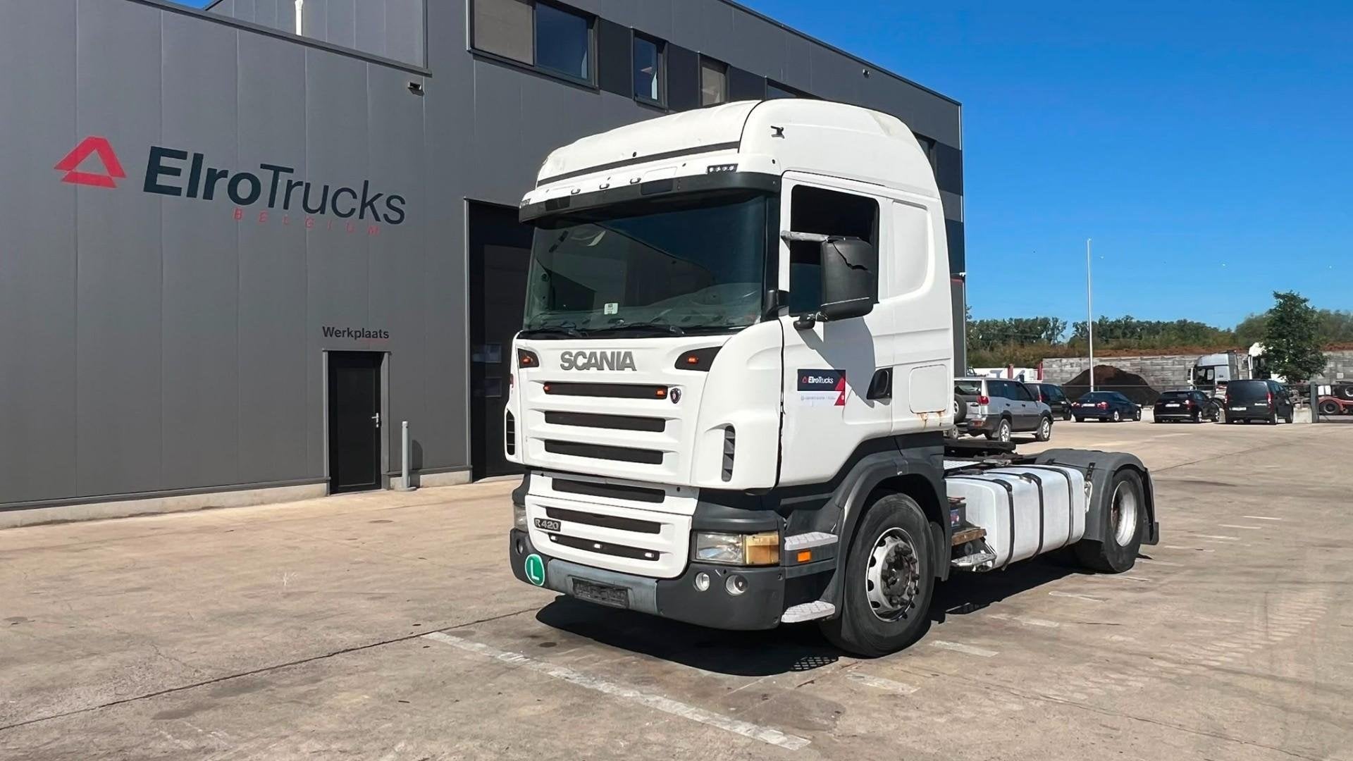 Scania R 420 (MANUAL GEARBOX / BOITE MANUELLE) EL25382, Achat, Autres couleurs, Euro 4, Air conditionné