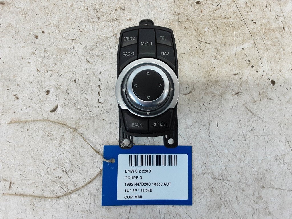MMI SCHAKELAAR BMW 2 serie (F22) (6582928669903), Gebruikt, BMW