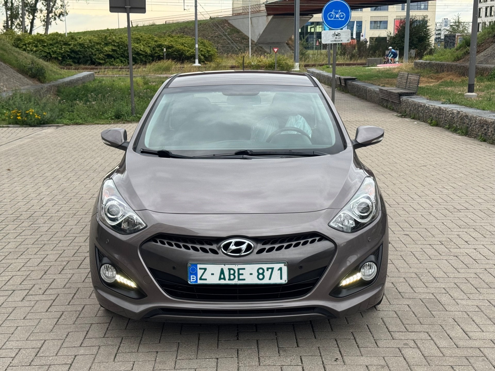 Hyundai I30 | Benzine | Euro 6b, Auto's, Hyundai, Gebruikt, Euro 6, Bruin, 100 pk