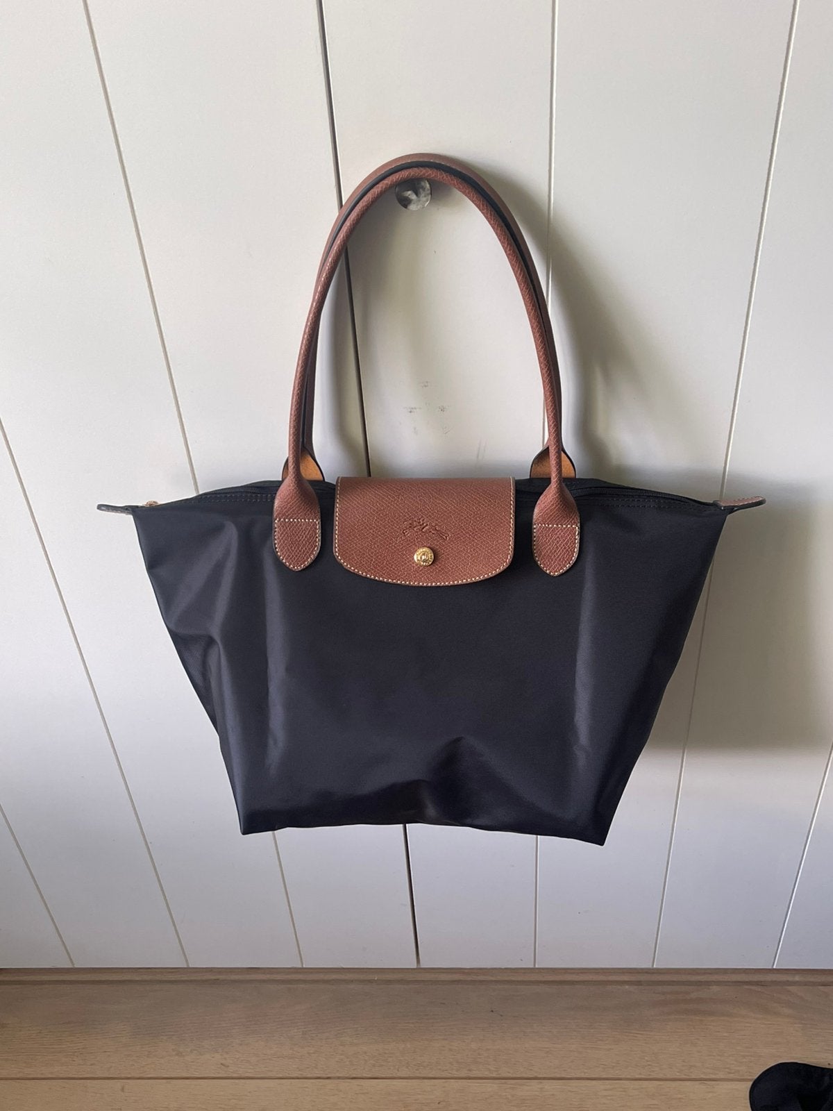 Sac Longchamp noir - Taille L - prix négociable, Enlèvement ou Envoi, Comme neuf, Noir