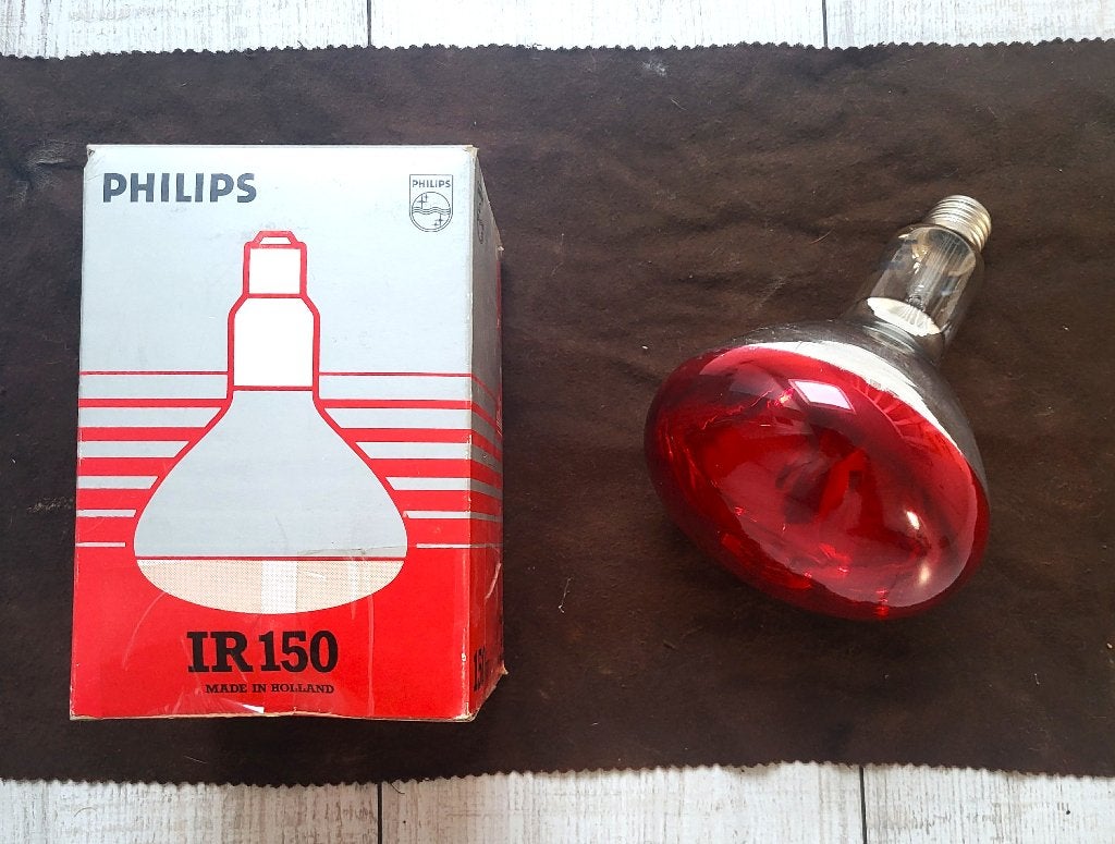 Lampe infrarouge Philips IR 150., Enlèvement ou Envoi, Comme neuf, Ampoule à incandescence, E27 (grand)