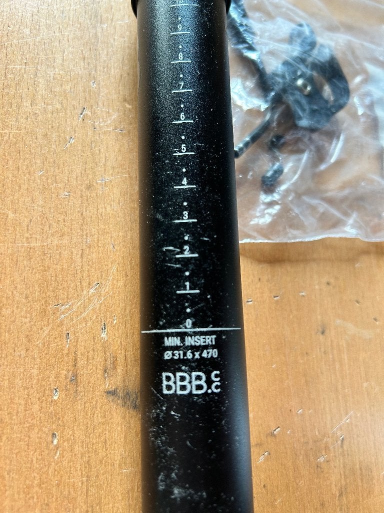BBB MTB dropper, Ophalen, Gebruikt, BBB Cycling, Aluminium