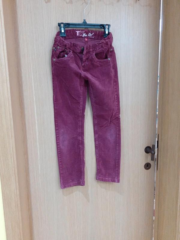 Pantalon velours mauve 8 ans, Pantalon, Sans marque, Enlèvement ou Envoi, Utilisé