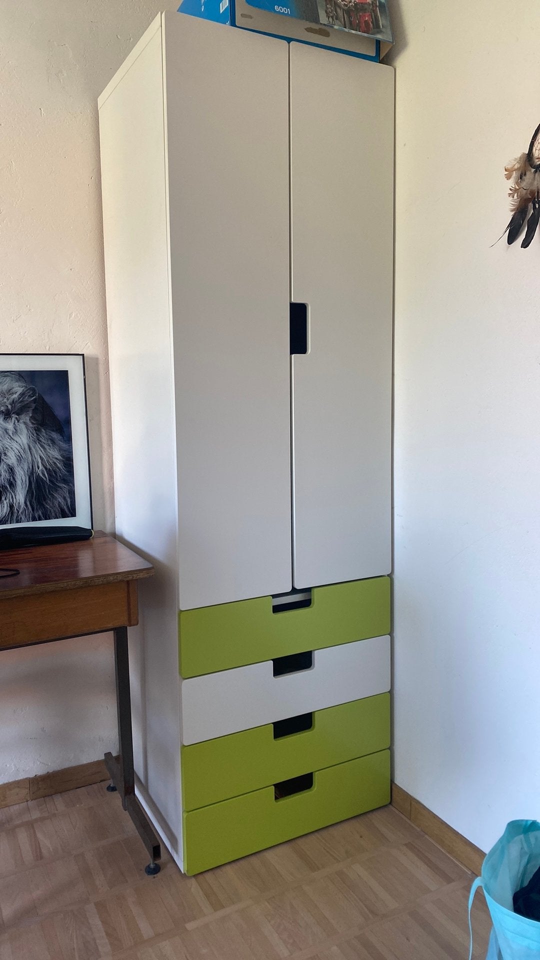 Armoire pour enfants Ikea, 105 cm ou plus, Comme neuf, Enlèvement, 50 à 70 cm