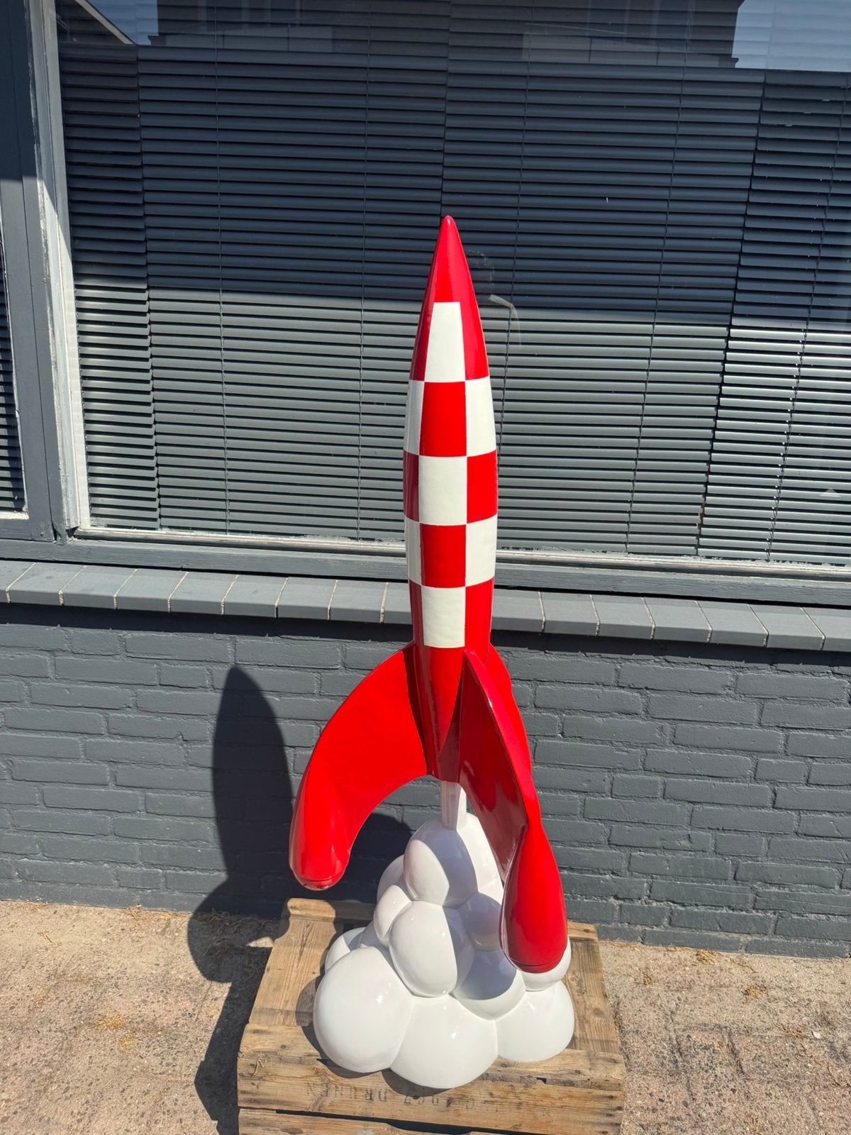 Kuifje Raket naar de Maan decoratie beeld, Ophalen, Gebruikt, Fantasy