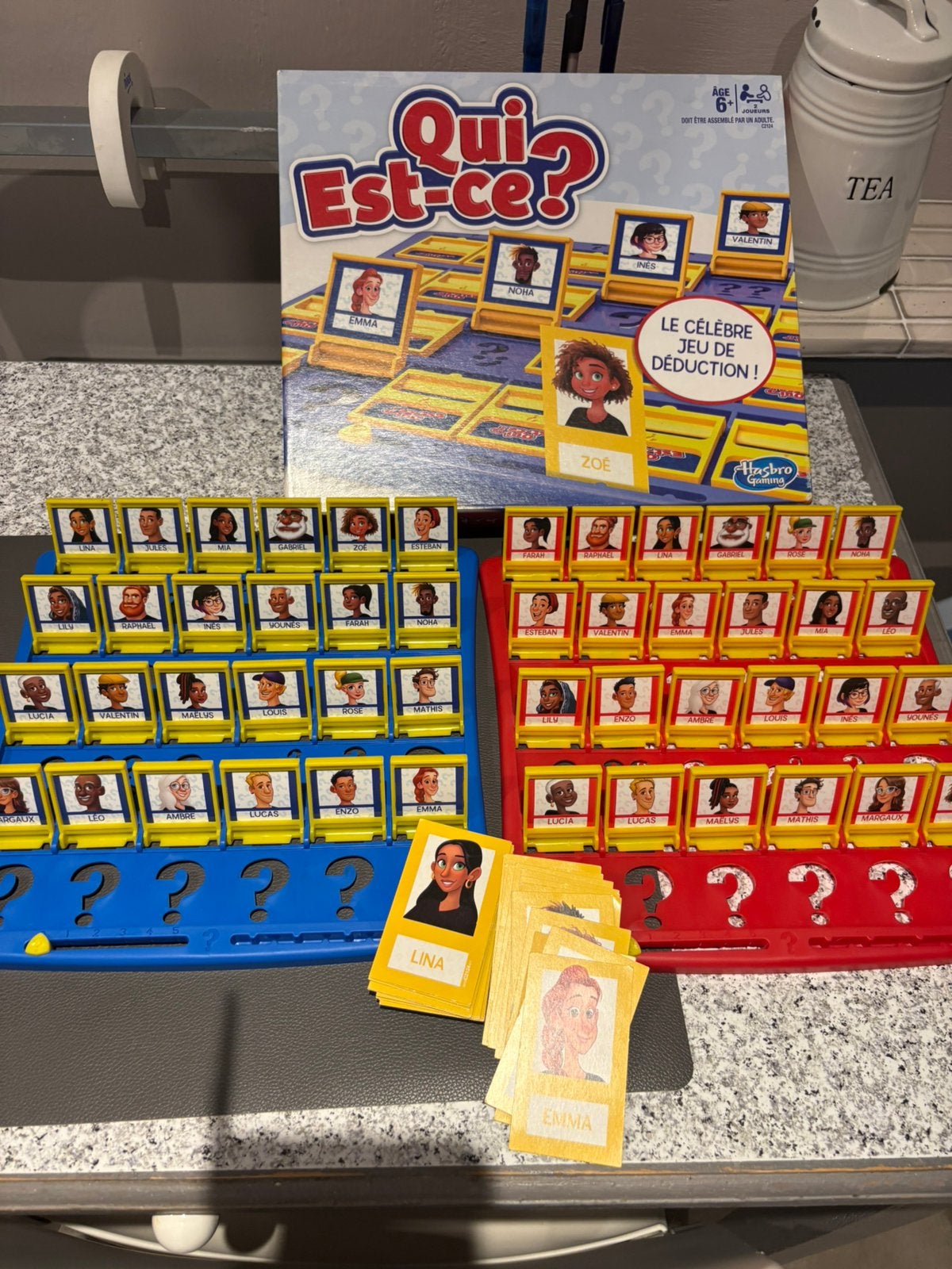 Spel WIE IS HET?, Ophalen of Verzenden, Gebruikt