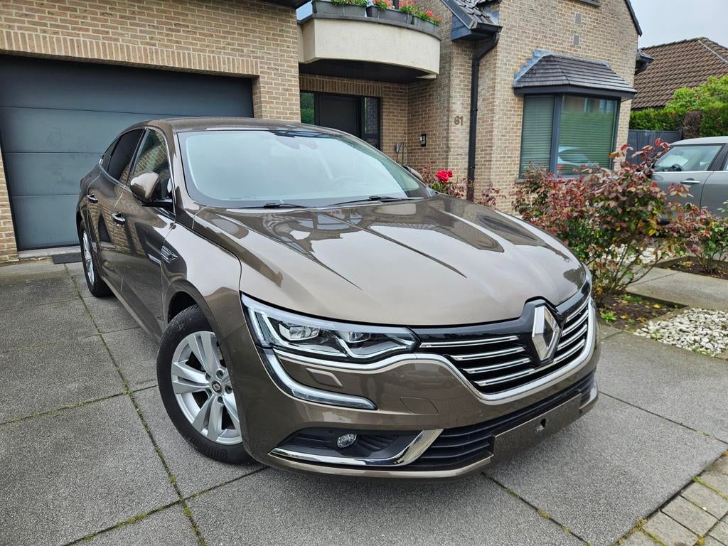 Renault Talisman 1.6 TCe Intens / LED / CAMERA / FULL OPTION, Auto's, Renault, Automaat, Euro 6, Beige, Leder