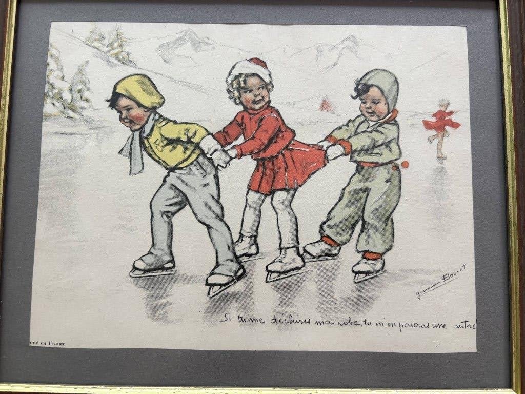 Twee illustraties van Germaine Bouret (1907-1953), Ophalen