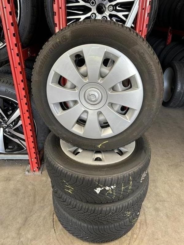 15 inch originele stalen velgen + winterbanden Smart fortwo, Auto-onderdelen, Gebruikt, 15 inch, -, -