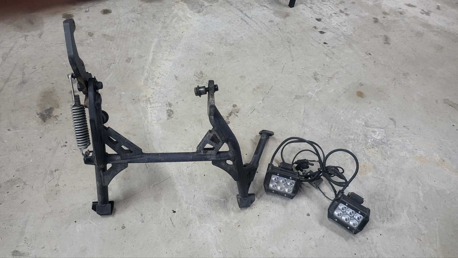 Middenbok t7 standaard, Enlèvement