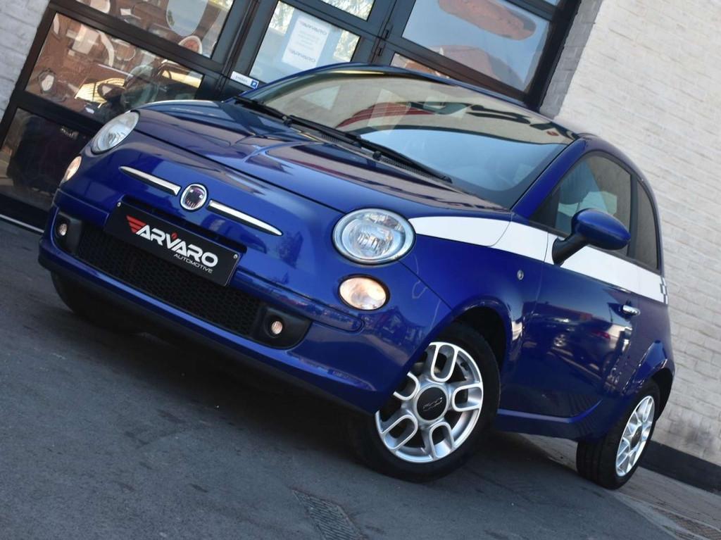 Fiat 500 1.2i Sport / Airco / Leder / Topstaat / Garantie, Auto's, Fiat, Bedrijf, Te koop, ABS, Airbags, Airconditioning, Alarm