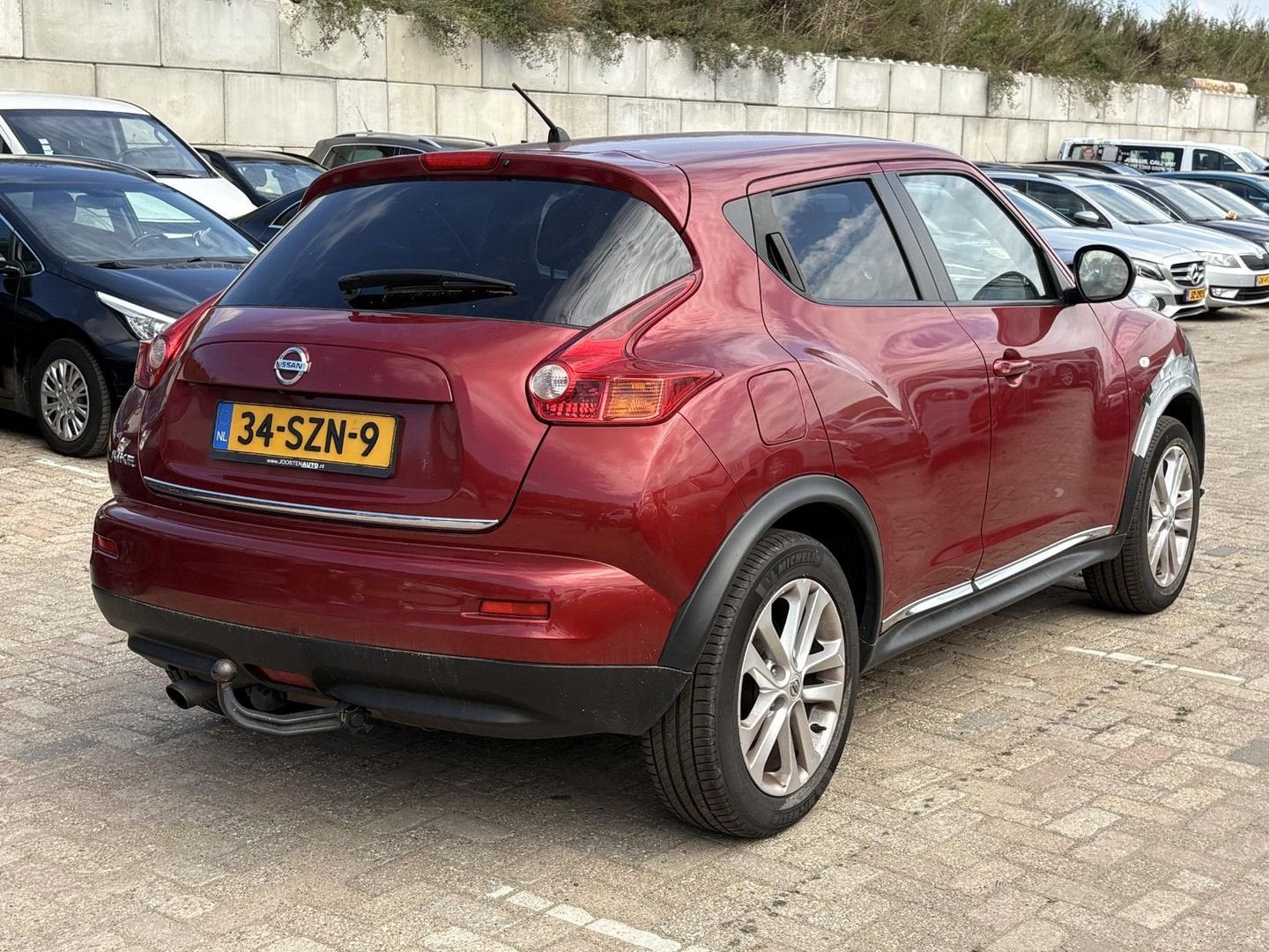 Nissan Juke 1.6 DIG-T Tekna All-Mode Automaat | Leder | Crui, Auto's, Nissan, Automaat, Bedrijf, 175 g/km, SUV of Terreinwagen