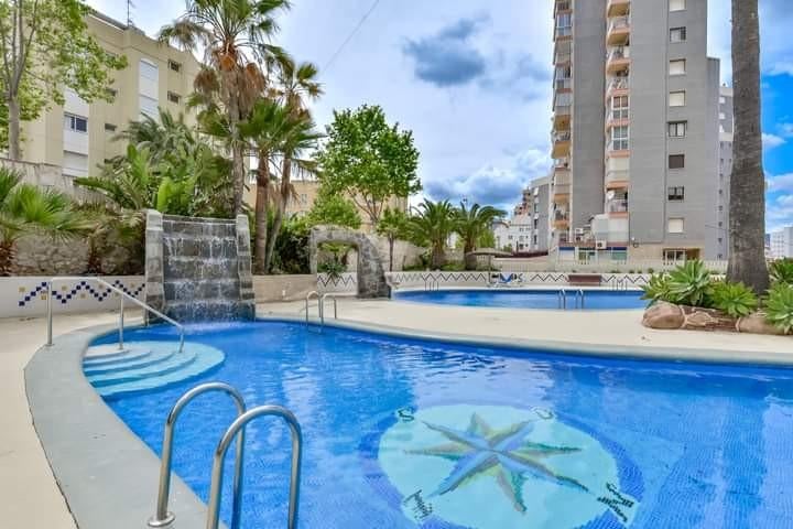 Spanje, calpe, te huur  app 4 pers. 31juli-4aug,19-31 aug, Machine à laver, Appartement, 1 chambre