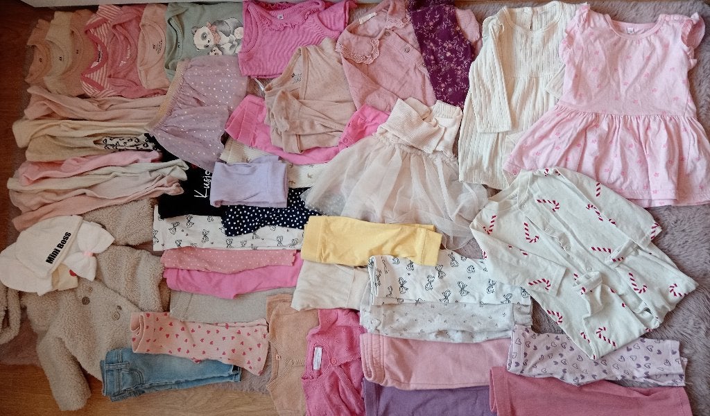 Te koop baby meisjeskleding pakket, Kinderen en Baby's, Ophalen, Zo goed als nieuw, Overige maten